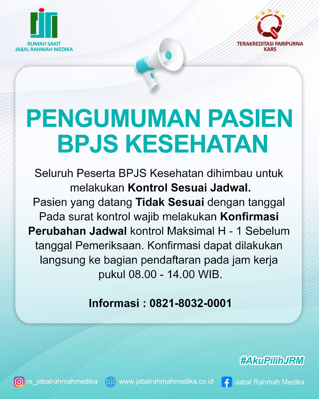 Pengumuman Pasien BPJS Kesehatan